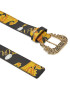 Versace Jeans Couture Дамски колан 75VA6F01 Черен - Pepit.bg