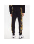 Versace Jeans Couture Долнище анцуг Contr Logo Baroque 74GAA3C0 Черен Regular Fit - Pepit.bg