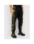 Versace Jeans Couture Долнище анцуг Contr Print Bjoux Baroque 71GAA3C0 Черен Regular Fit - Pepit.bg