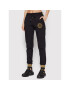 Versace Jeans Couture Долнище анцуг Emblem 72HAAT04 Черен Regular Fit - Pepit.bg