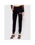Versace Jeans Couture Долнище анцуг Logo 72HAAT01 Черен Regular Fit - Pepit.bg