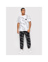 Versace Jeans Couture Долнище анцуг Print Logo 72GAA316 Черен Regular Fit - Pepit.bg