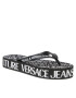 Versace Jeans Couture Джапанки 72VA3SQ8 Черен - Pepit.bg