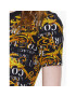 Versace Jeans Couture Ежедневна рокля Print Logo 74HAO939 Черен Slim Fit - Pepit.bg