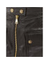 Versace Jeans Couture Кожена пола 75HAEP01 Черен Regular Fit - Pepit.bg
