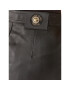 Versace Jeans Couture Кожена пола 75HAEP01 Черен Regular Fit - Pepit.bg