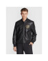 Versace Jeans Couture Кожено яке 73GAVP07 Черен Regular Fit - Pepit.bg