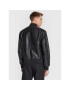 Versace Jeans Couture Кожено яке 73GAVP07 Черен Regular Fit - Pepit.bg