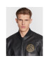 Versace Jeans Couture Кожено яке 73GAVP07 Черен Regular Fit - Pepit.bg