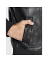 Versace Jeans Couture Кожено яке 73GAVP07 Черен Regular Fit - Pepit.bg