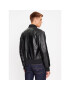 Versace Jeans Couture Кожено яке 75GAVP07 Черен Regular Fit - Pepit.bg