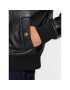 Versace Jeans Couture Кожено яке 75GAVP07 Черен Regular Fit - Pepit.bg