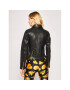 Versace Jeans Couture Кожено яке ECHVA90P Черен Slim Fit - Pepit.bg