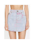 Versace Jeans Couture Мини пола 74HAE855 Син Regular Fit - Pepit.bg
