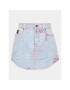 Versace Jeans Couture Мини пола 74HAE855 Син Regular Fit - Pepit.bg