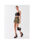 Versace Jeans Couture Мини пола 74HAE8B9 Черен Regular Fit - Pepit.bg