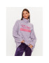 Versace Jeans Couture Поло 75HAFM08 Виолетов Oversize - Pepit.bg
