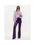 Versace Jeans Couture Поло 75HAFM08 Виолетов Oversize - Pepit.bg