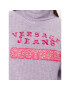Versace Jeans Couture Поло 75HAFM08 Виолетов Oversize - Pepit.bg