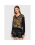 Versace Jeans Couture Пуловер 71HAF801 Черен Regular Fit - Pepit.bg