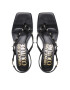 Versace Jeans Couture Сандали 72VA3S41 Черен - Pepit.bg