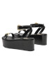 Versace Jeans Couture Сандали 74VA3S06 Черен - Pepit.bg