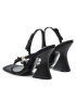Versace Jeans Couture Сандали 74VA3S37 Черен - Pepit.bg