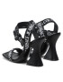 Versace Jeans Couture Сандали 74VA3S38 Черен - Pepit.bg