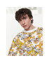 Versace Jeans Couture Суитшърт 74GAI3R0 Бял Regular Fit - Pepit.bg