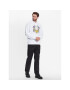 Versace Jeans Couture Суитшърт 74GAIF01 Бял Regular Fit - Pepit.bg
