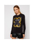 Versace Jeans Couture Суитшърт B6HWA7FE Черен Regular Fit - Pepit.bg