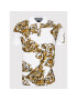 Versace Jeans Couture Тениска с яка и копчета Print Garland 72GAG6S0 Бял Slim Fit - Pepit.bg