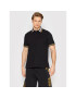 Versace Jeans Couture Тениска с яка и копчета Garland 72GAGT06 Черен Regular Fit - Pepit.bg