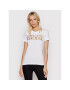 Versace Jeans Couture Тишърт 71HAHT04 Бял Regular Fit - Pepit.bg