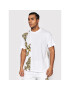 Versace Jeans Couture Тишърт 72GAH6R9 Бял Regular Fit - Pepit.bg
