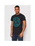 Versace Jeans Couture Тишърт 72GAHP01 Черен Regular Fit - Pepit.bg