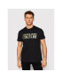 Versace Jeans Couture Тишърт 72GAHT01 Черен Regular Fit - Pepit.bg