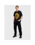 Versace Jeans Couture Тишърт 73GAHP02 Черен Regular Fit - Pepit.bg
