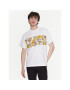 Versace Jeans Couture Тишърт 74GAH617 Бял Regular Fit - Pepit.bg