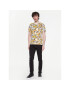 Versace Jeans Couture Тишърт 74GAH6S0 Бял Regular Fit - Pepit.bg