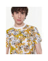 Versace Jeans Couture Тишърт 74GAH6S0 Бял Regular Fit - Pepit.bg