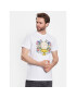 Versace Jeans Couture Тишърт 74GAHF01 Бял Regular Fit - Pepit.bg