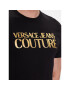 Versace Jeans Couture Тишърт 74GAHT01 Черен Regular Fit - Pepit.bg