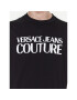 Versace Jeans Couture Тишърт 74GAHT03 Черен Regular Fit - Pepit.bg