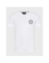 Versace Jeans Couture Тишърт 74GAHT06 Бял Regular Fit - Pepit.bg
