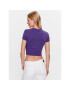Versace Jeans Couture Тишърт 74HAH602 Виолетов Regular Fit - Pepit.bg