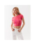 Versace Jeans Couture Тишърт 74HAH602 Виолетов Regular Fit - Pepit.bg
