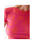 Versace Jeans Couture Тишърт 74HAH602 Виолетов Regular Fit - Pepit.bg
