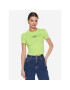 Versace Jeans Couture Тишърт 74HAH602 Зелен Regular Fit - Pepit.bg