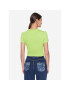Versace Jeans Couture Тишърт 74HAH602 Зелен Regular Fit - Pepit.bg